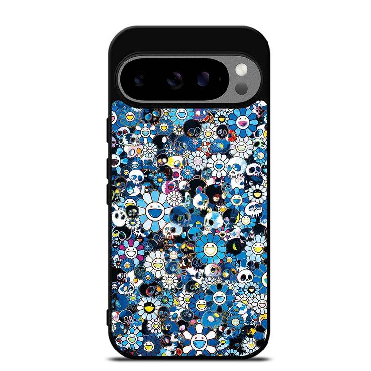 TAKASHI MURAKAMI FLOWERS BLUE Google Pixel 9 Pro XL Case