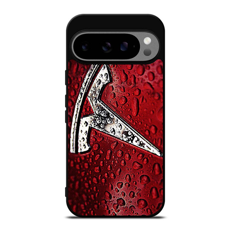 TESLA RED WATER EMBLEM Google Pixel 9 Pro XL Case