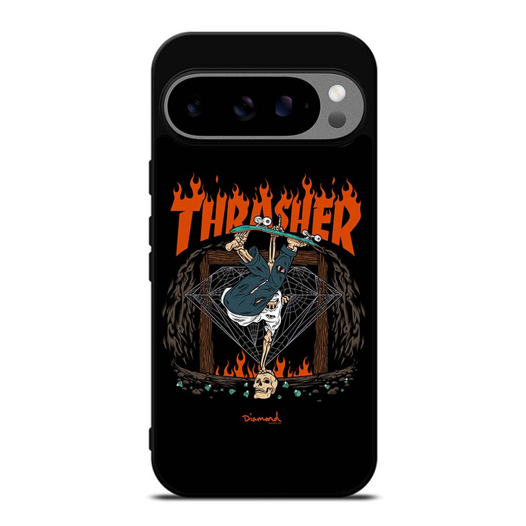 THRASHER DIAMOND SUPPLY CO Google Pixel 9 Pro XL Case THRASHER DIAMOND SUPPLY CO Google Pixel 9 Pro XL Case