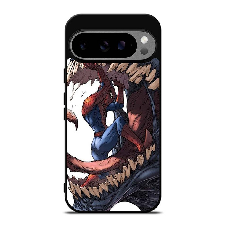 VENOM VS SPIDERMAN MARVEL CARTOON Google Pixel 9 Pro XL Case