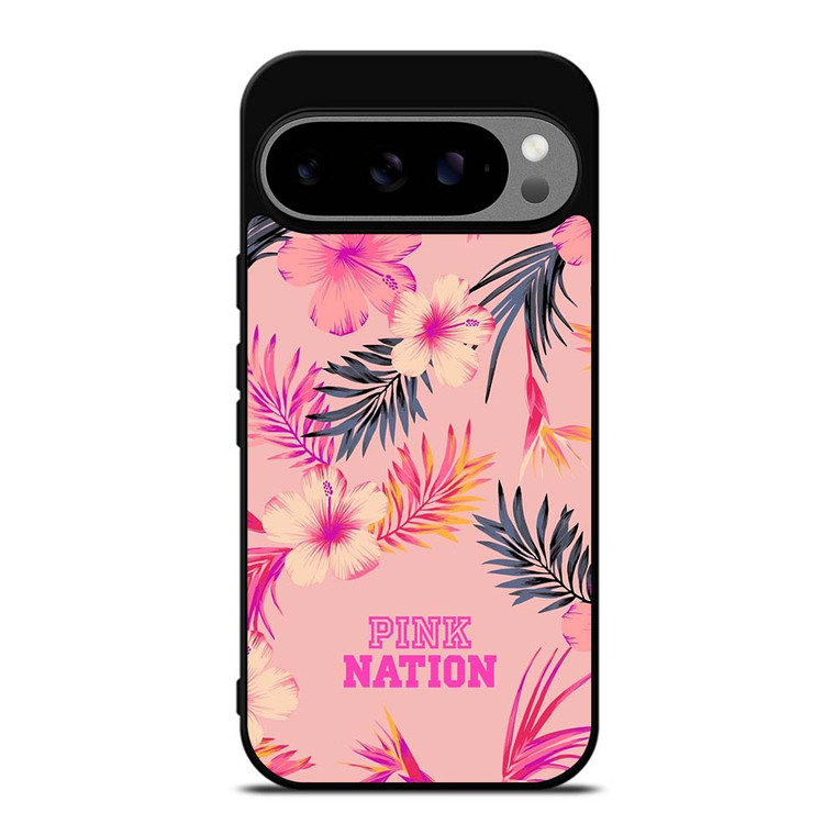 VICTORIA SECRET PINK NATION FLORAL BG Google Pixel 9 Pro XL Case