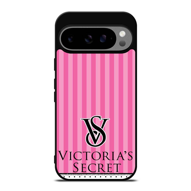 VICTORIA'S SECRET LOGO POLKADOT STRIPE Google Pixel 9 Pro XL Case VICTORIA'S SECRET LOGO POLKADOT STRIPE Google Pixel 9 Pro XL Case