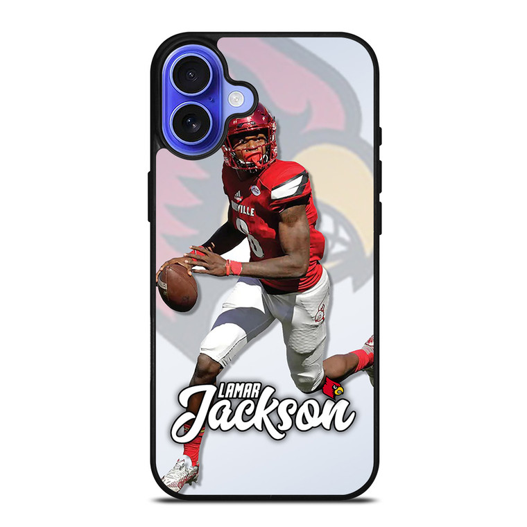 LAMAR JACKSON LOUISVILLE CARDINALS iPhone 16 Case