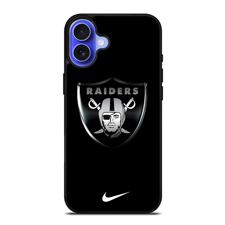 LAS VEGAS RAIDERS NFL NIKE iPhone 16 Case