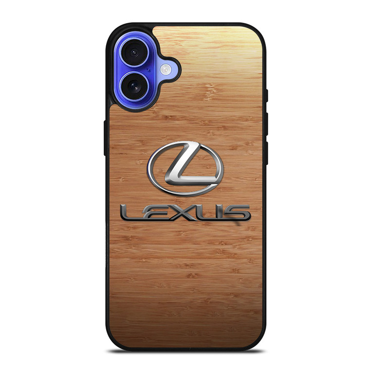 LEXUS WOODEN LOGO iPhone 16 Case