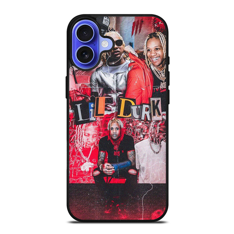 LIL DURK RAPPER COLLAGE iPhone 16 Case