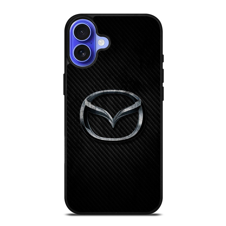 MAZDA CARBON LOGO iPhone 16 Case