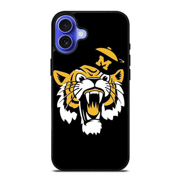 MISSOURI TIGERS HAT iPhone 16 Case