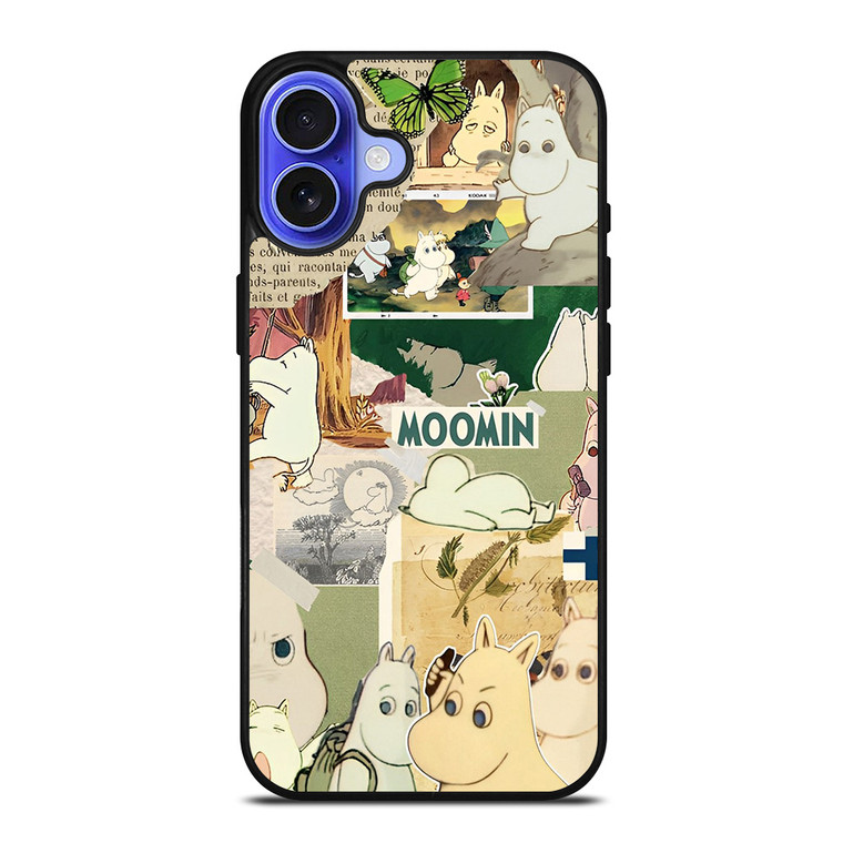 MOOMIN CARTOON LOVE MOMMENT iPhone 16 Case