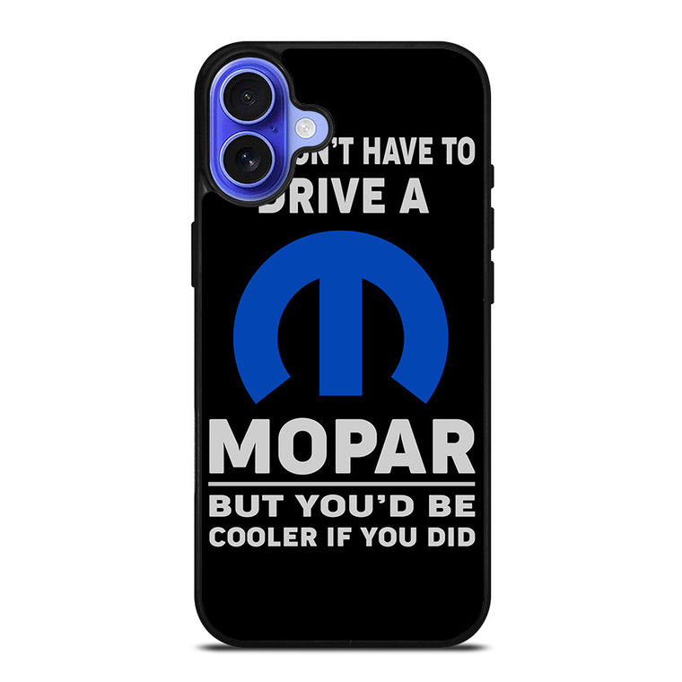MOPAR AUTOMOBILE QUOTES iPhone 16 Case