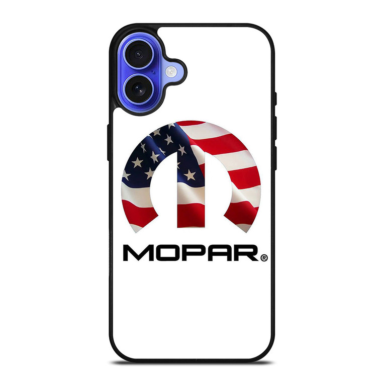 MOPAR USA FLAG LOGO iPhone 16 Case