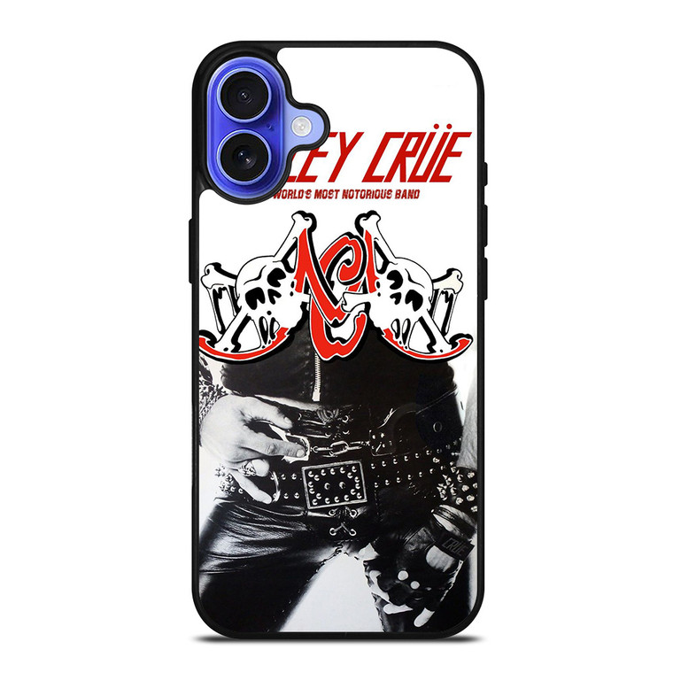 MOTLEY CRUE NOTORIOUS BAND iPhone 16 Case