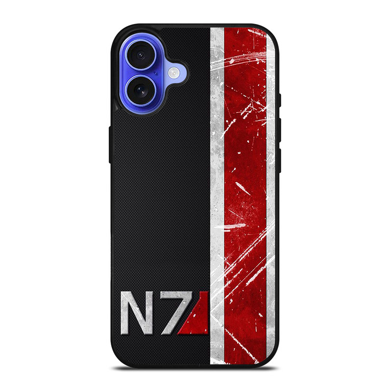 N7 ARMOUR MASS EFFECT CARBON iPhone 16 Case N7 ARMOUR MASS EFFECT CARBON iPhone 16 Case