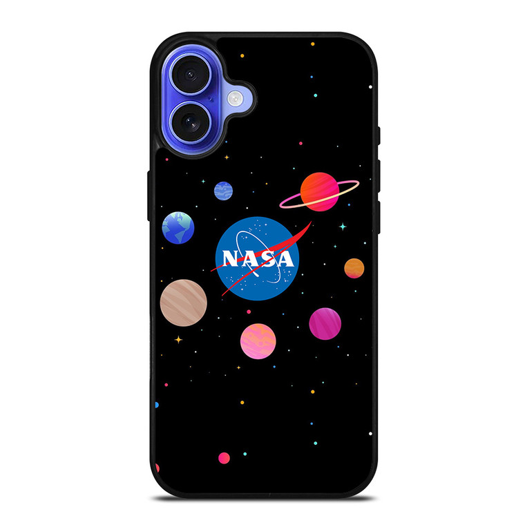 NASA CUTE SOLAR SYSTEM iPhone 16 Case