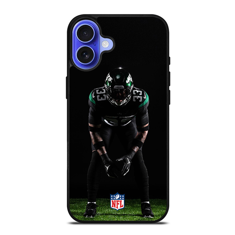 NEW YORK JETS JAMAL ADAMS iPhone 16 Case