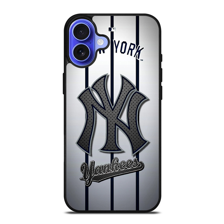 NEW YORK YANKEES LOGO BASEBALL  iPhone 16 Case