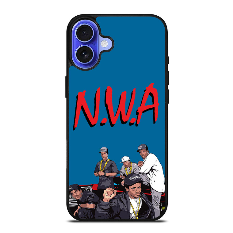 NWA NIGGAZ WIT ATTITUDES HIP HOP iPhone 16 Case