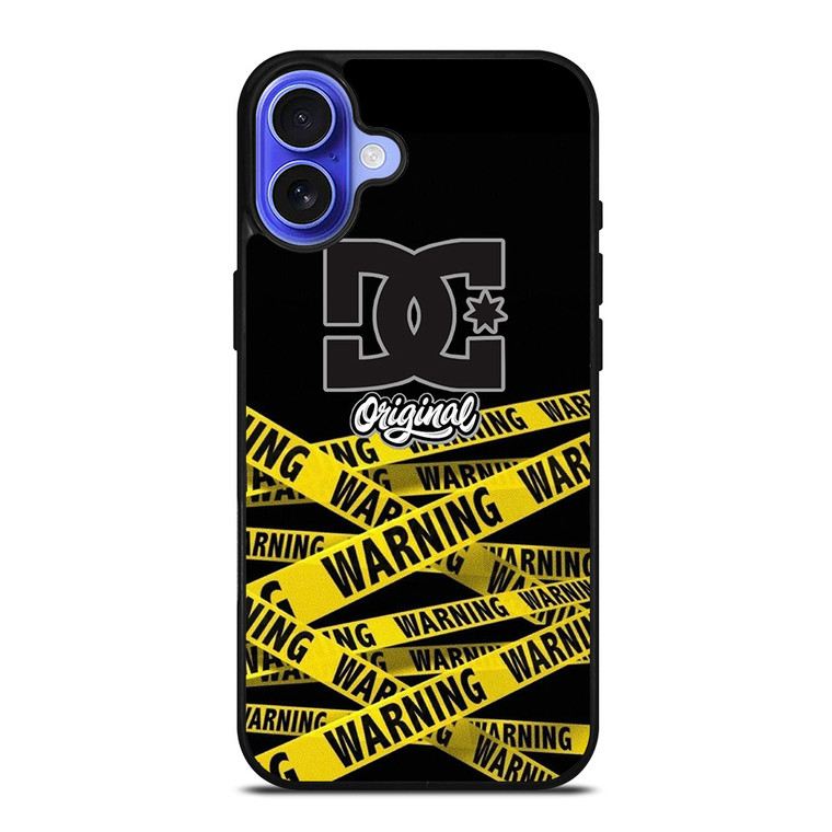 OFF WHITE WARNING DC iPhone 16 Case