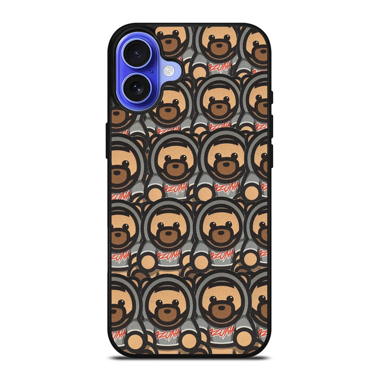 OZUNA BEAR PATTERN iPhone 16 Case