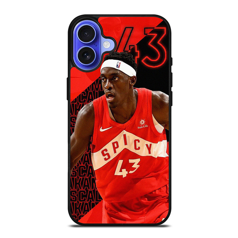 PASCAL SIAKAM TORONTO RAPTORS NBA iPhone 16 Case