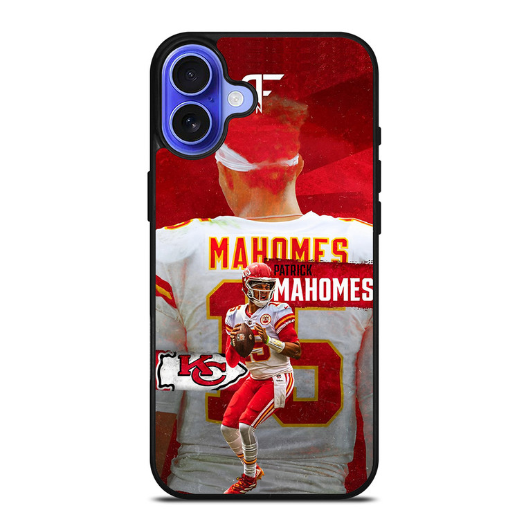 PATRICK MAHOMES 15 KANSAS CITY NFL iPhone 16 Case PATRICK MAHOMES 15 KANSAS CITY NFL iPhone 16 Case