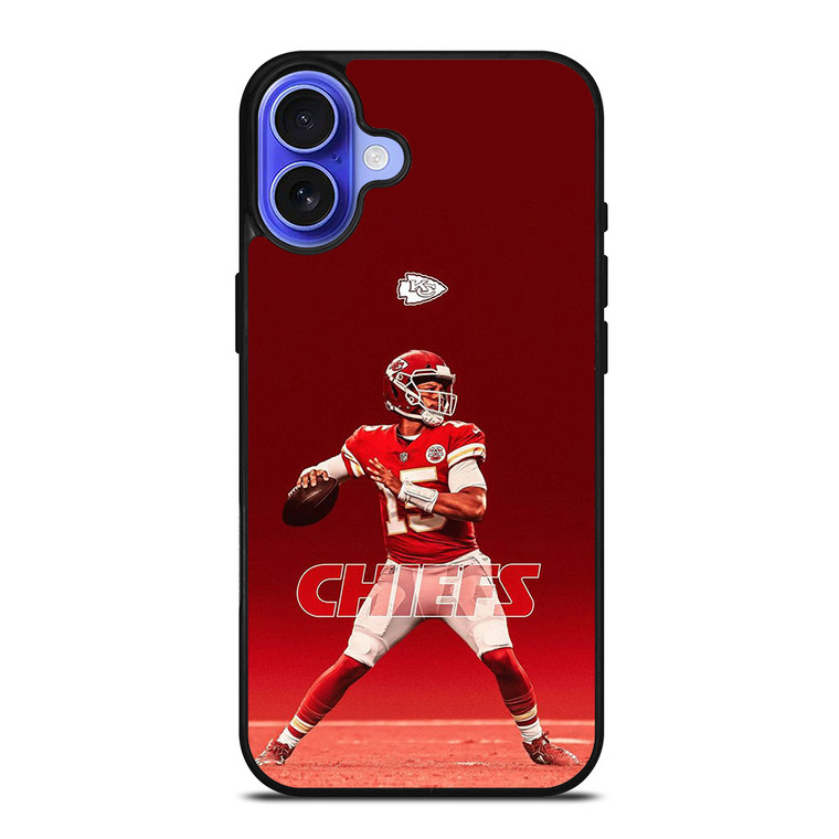 PATRICK MAHOMES II KANSAS CITY CHIEFS iPhone 16 Case