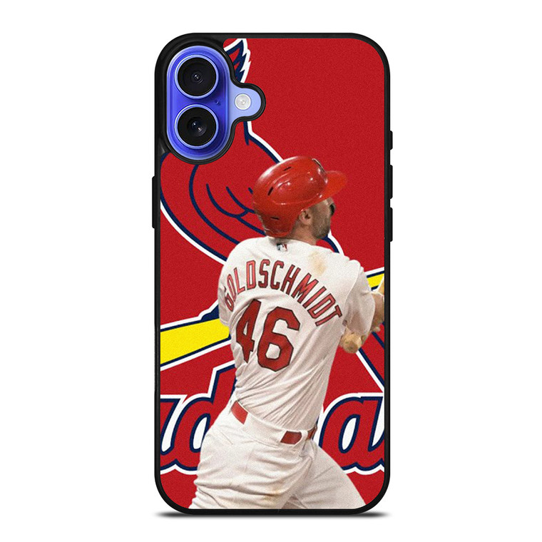 PAUL GOLDSCHMIDT SAINT LOUIS CARDINALS 2 iPhone 16 Case