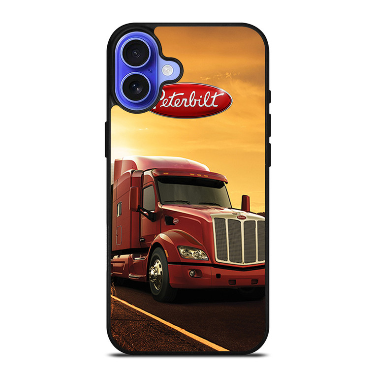 PETERBILT TRUCK SYMBOL iPhone 16 Case PETERBILT TRUCK SYMBOL iPhone 16 Case