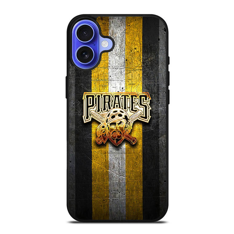 PITTSBURGH PIRATES GOLDEN LOGO iPhone 16 Case PITTSBURGH PIRATES GOLDEN LOGO iPhone 16 Case