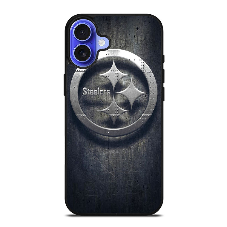 PITTSBURGH STEELERS METAL iPhone 16 Case PITTSBURGH STEELERS METAL iPhone 16 Case
