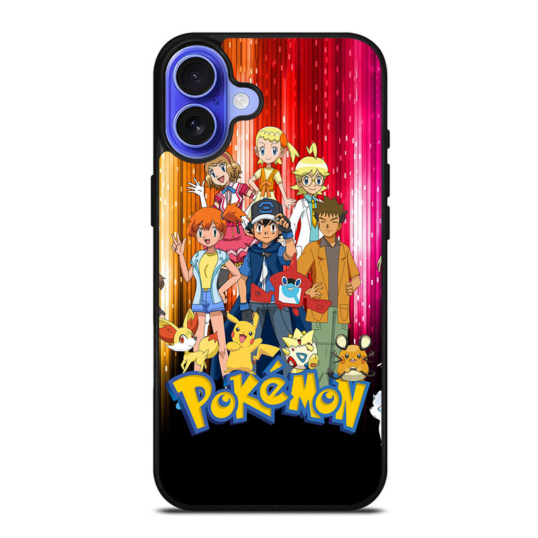 POKEMON ALL CHARACTER iPhone 16 Case