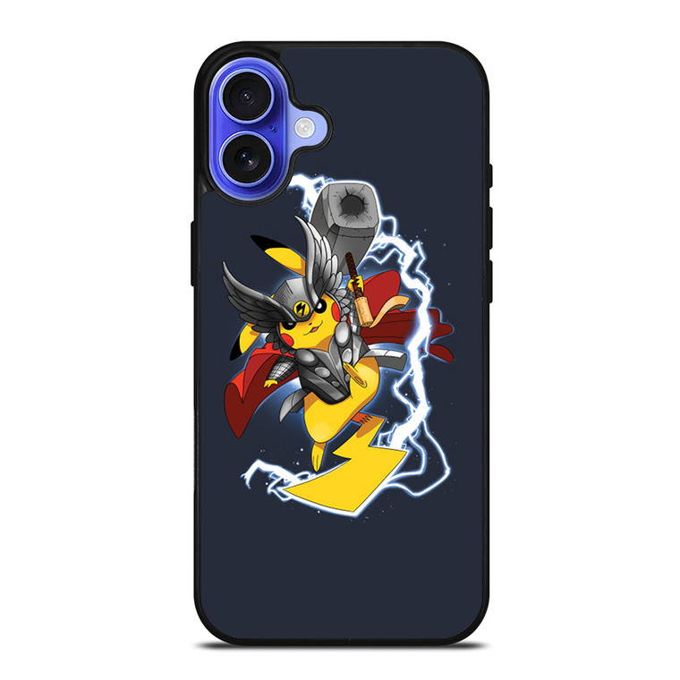 POKEMON PIKACHU THOR iPhone 16 Case