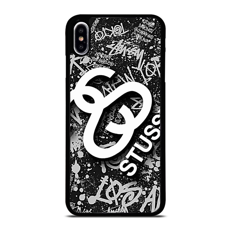 STUSSY ABSTRACT LOGO iPhone XS Max Case