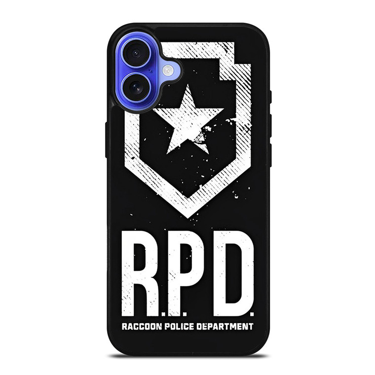 RACCOON POLICE DEPARTMENT iPhone 16 Case
