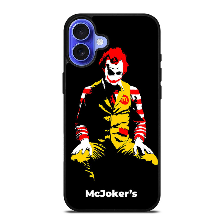RONALD MCDONALDS JOKER MASCOT iPhone 16 Case