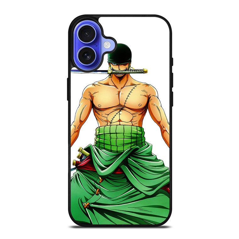 RORONOA ZORO ONE PIECE ANIME 2 iPhone 16 Case