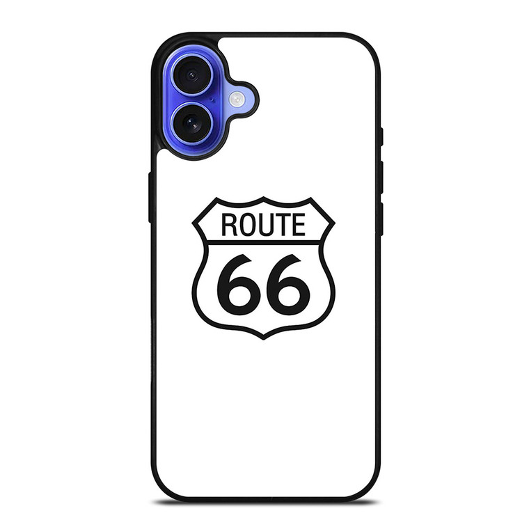 ROUTE 66 HISTORICAL STREET LOGO iPhone 16 Case