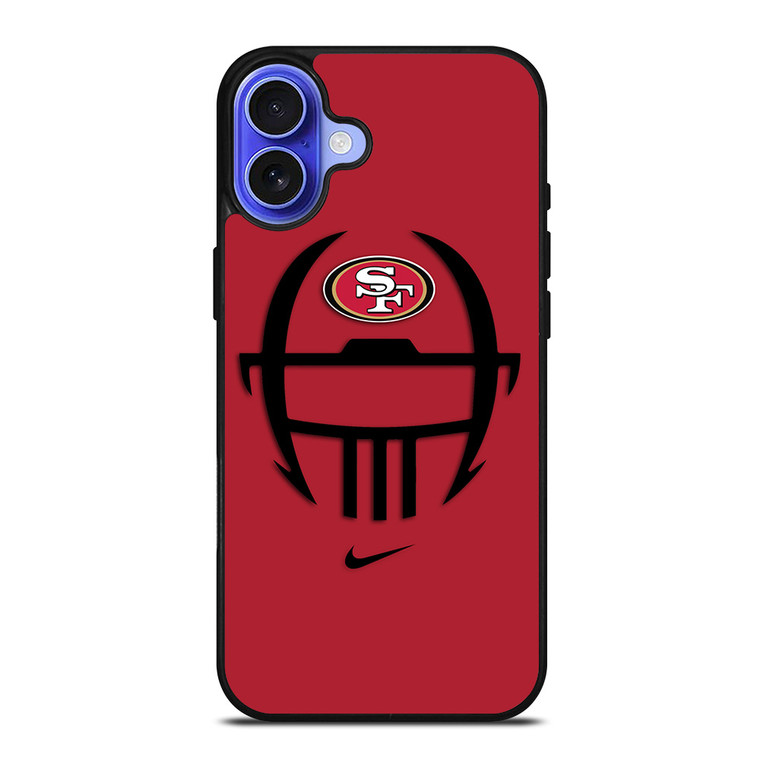 SAN FRANCISCO 49ERS HELMET iPhone 16 Case SAN FRANCISCO 49ERS HELMET iPhone 16 Case