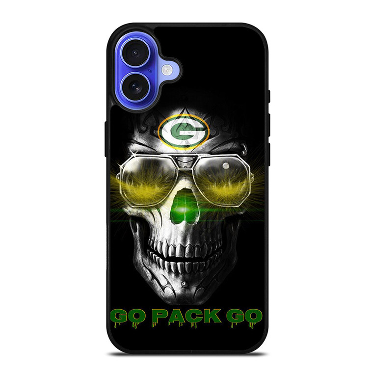 SKULL GREENBAY PACKAGES iPhone 16 Case