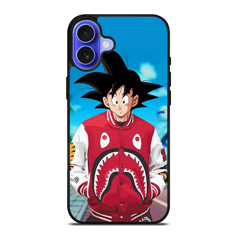 SON GOKU SUPREME BAPE SHARK iPhone 16 Case