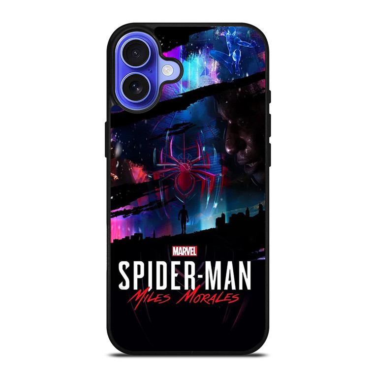 SPIDERMAN MILES MORALES MARVEL iPhone 16 Case