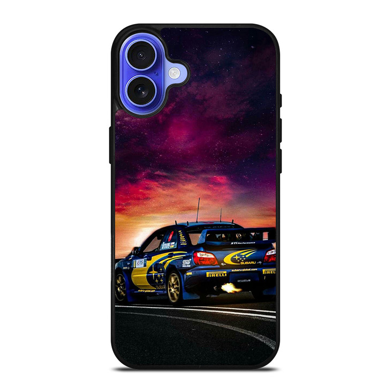 SUBARU IMPREZA WRX NEBULA iPhone 16 Case
