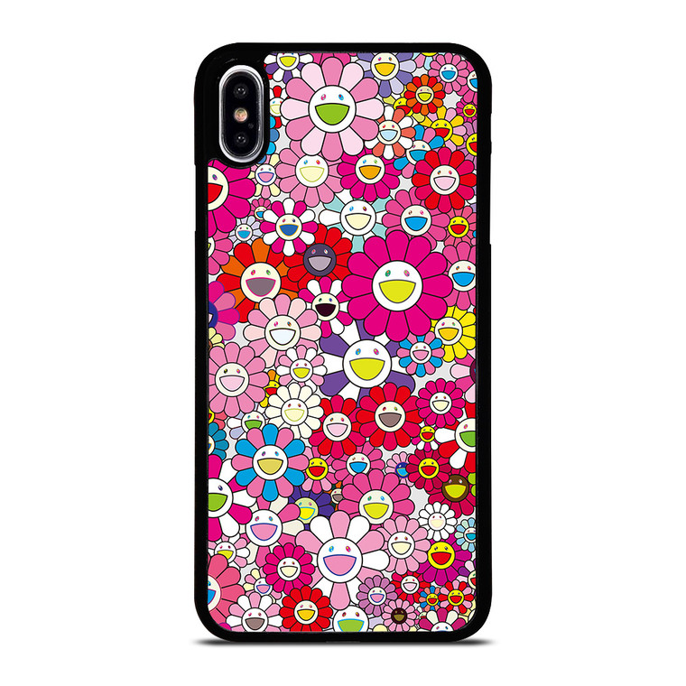 Takashi Murakami Flowers Pink iPhone XS Max Case