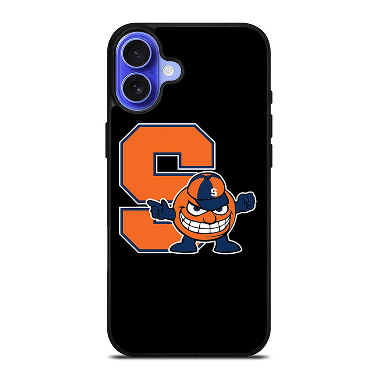 SYRACUSE ORANGE FOOTBALL LOGO iPhone 16 Case