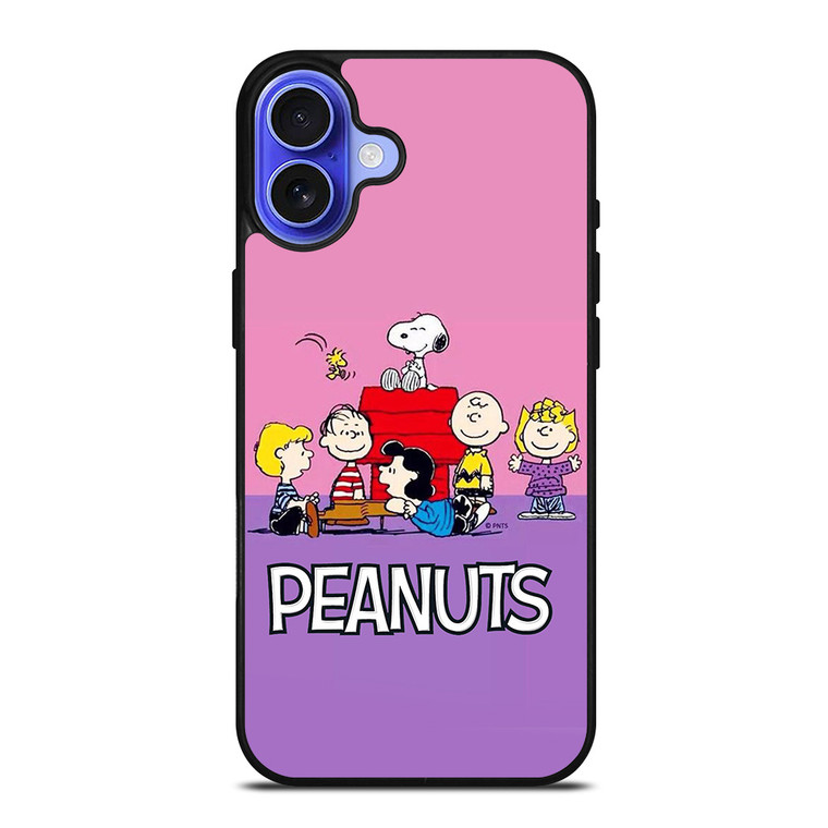 THE PEANUTS SNOOPY AND FRIEND iPhone 16 Case THE PEANUTS SNOOPY AND FRIEND iPhone 16 Case