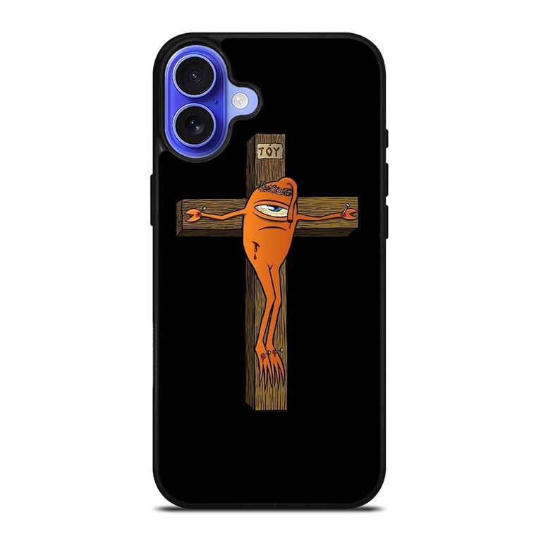 TOY MACHINE SKATEBOARD CROSS LOGO iPhone 16 Case