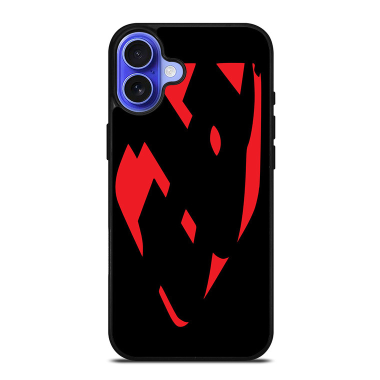 TROY LEE DESIGNS TLD RED LOGO iPhone 16 Case TROY LEE DESIGNS TLD RED LOGO iPhone 16 Case