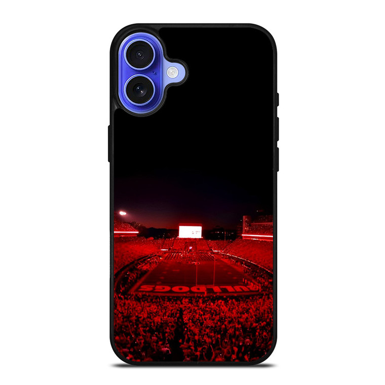 UGA GEORGIA BULLDOGS STADIUM iPhone 16 Case