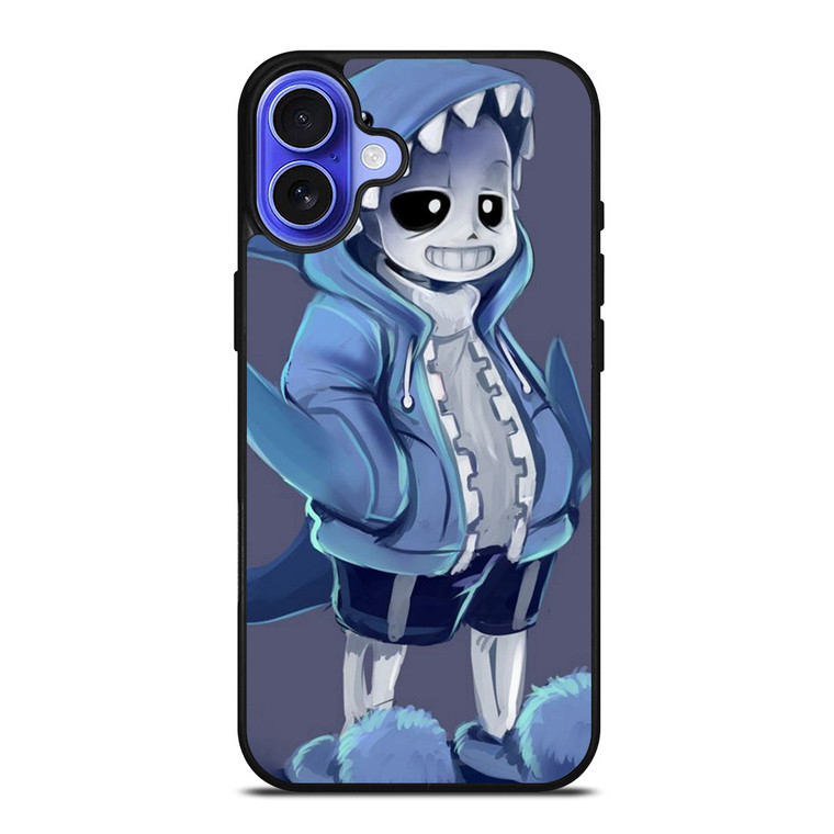 UNDERTALE SANS SHARK iPhone 16 Case