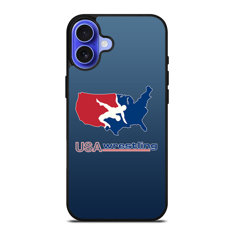 USA WRESTLING SYMBOL iPhone 16 Case USA WRESTLING SYMBOL iPhone 16 Case